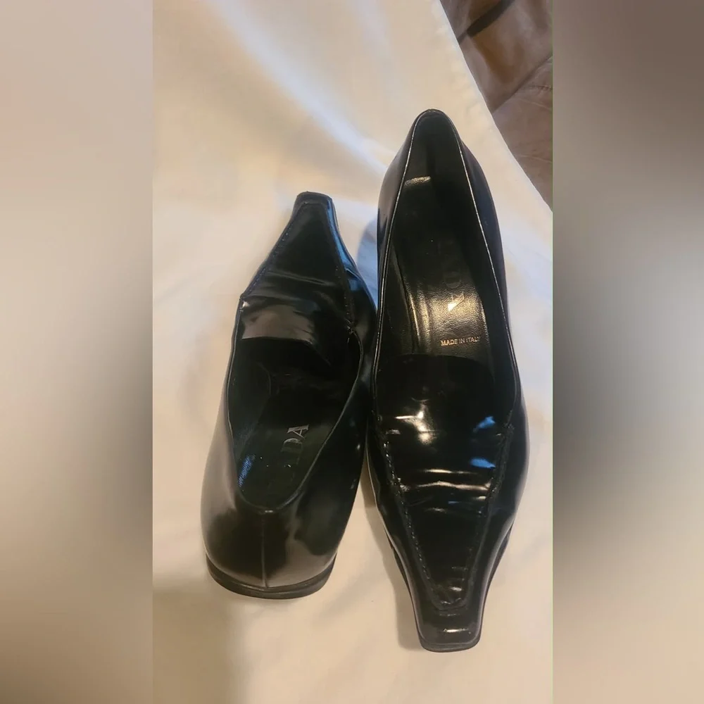 Elegant vintage Prada  Black Women's Heels